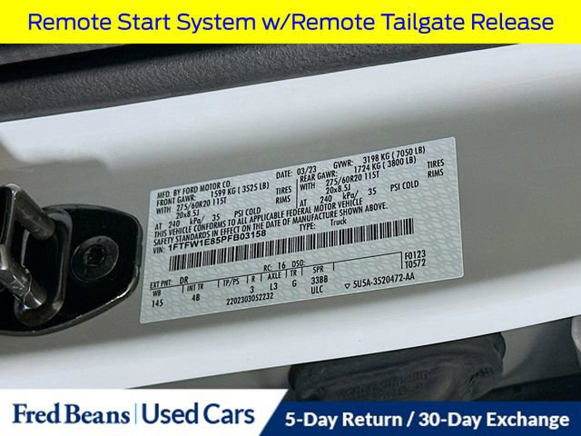 Certified 2023 Ford F150 XLT w/ Equipment Group 302A High image 34