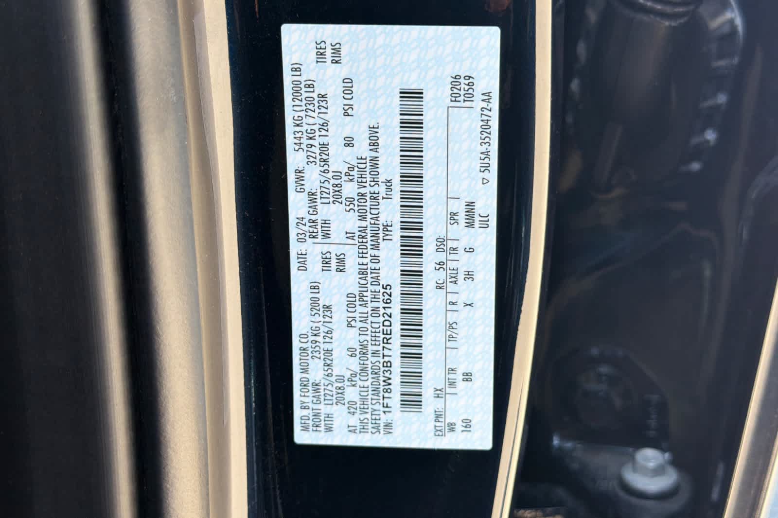 Certified 2024 Ford F350 Platinum AWD/4WD image 29