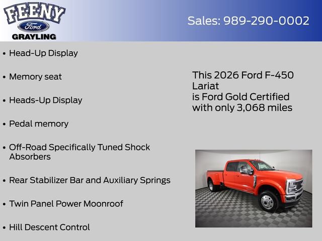 Certified 2026 Ford F450 Lariat w/ Lariat Ultimate Package AWD/4WD image 28