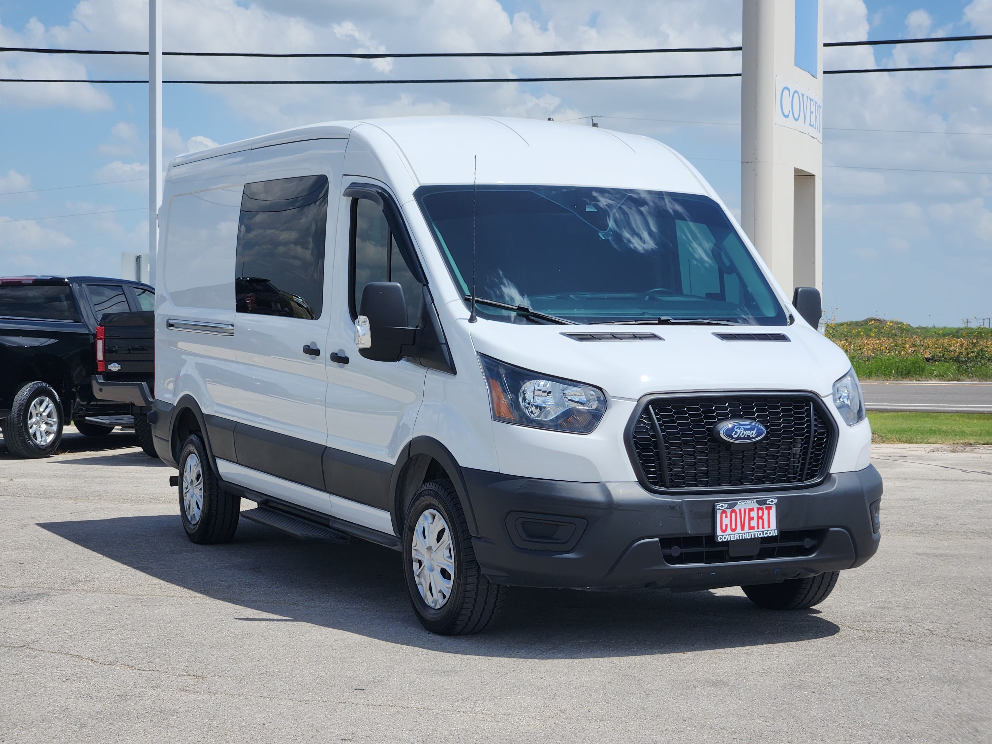 Certified 2024 Ford Transit 150 148 Medium Roof w/ Load Area Protection Package RWD image 3