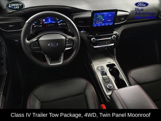 Certified 2024 Ford Explorer ST-Line w/ Class IV Trailer Tow Package AWD/4WD image 33