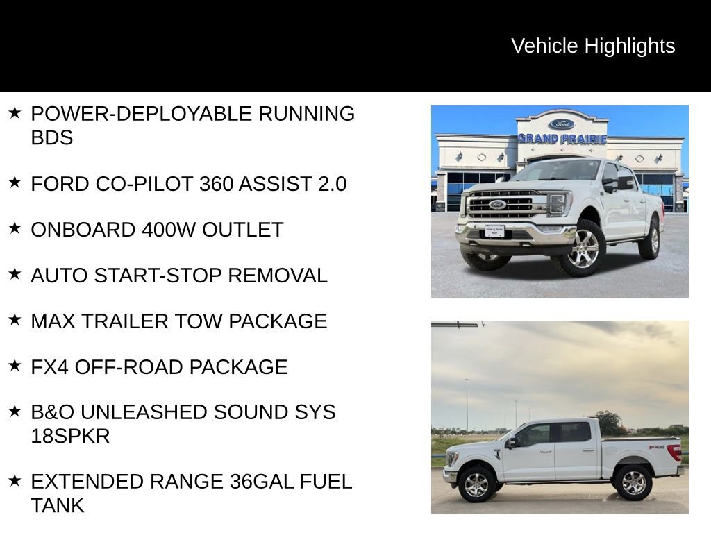 Certified 2023 Ford F150 Lariat w/ Equipment Group 502A High AWD/4WD image 5