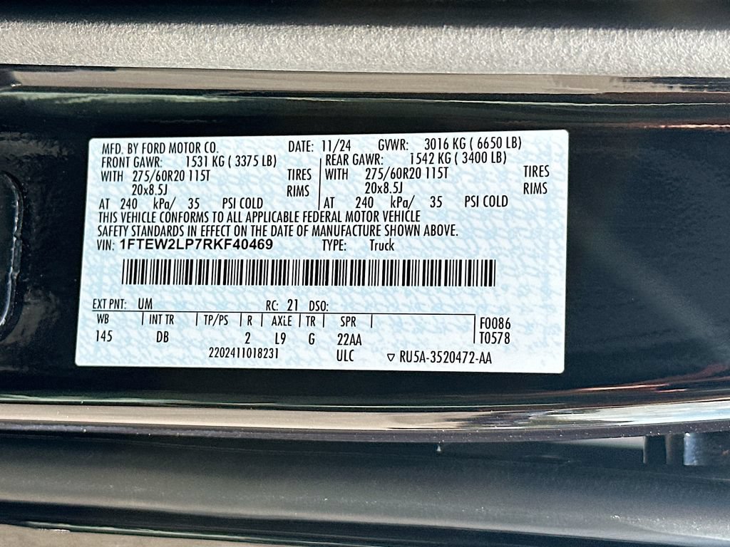 Certified 2024 Ford F150 STX AWD/4WD image 27