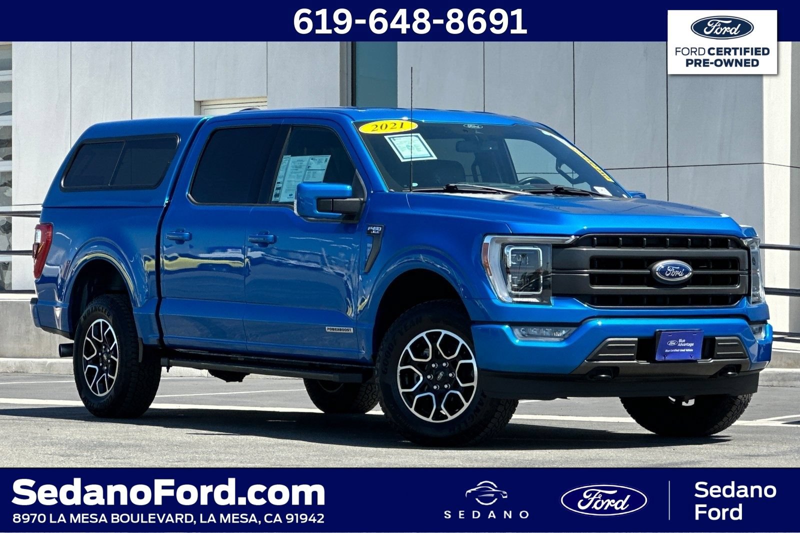 Certified 2021 Ford F150 Lariat w/ Equipment Group 502A High