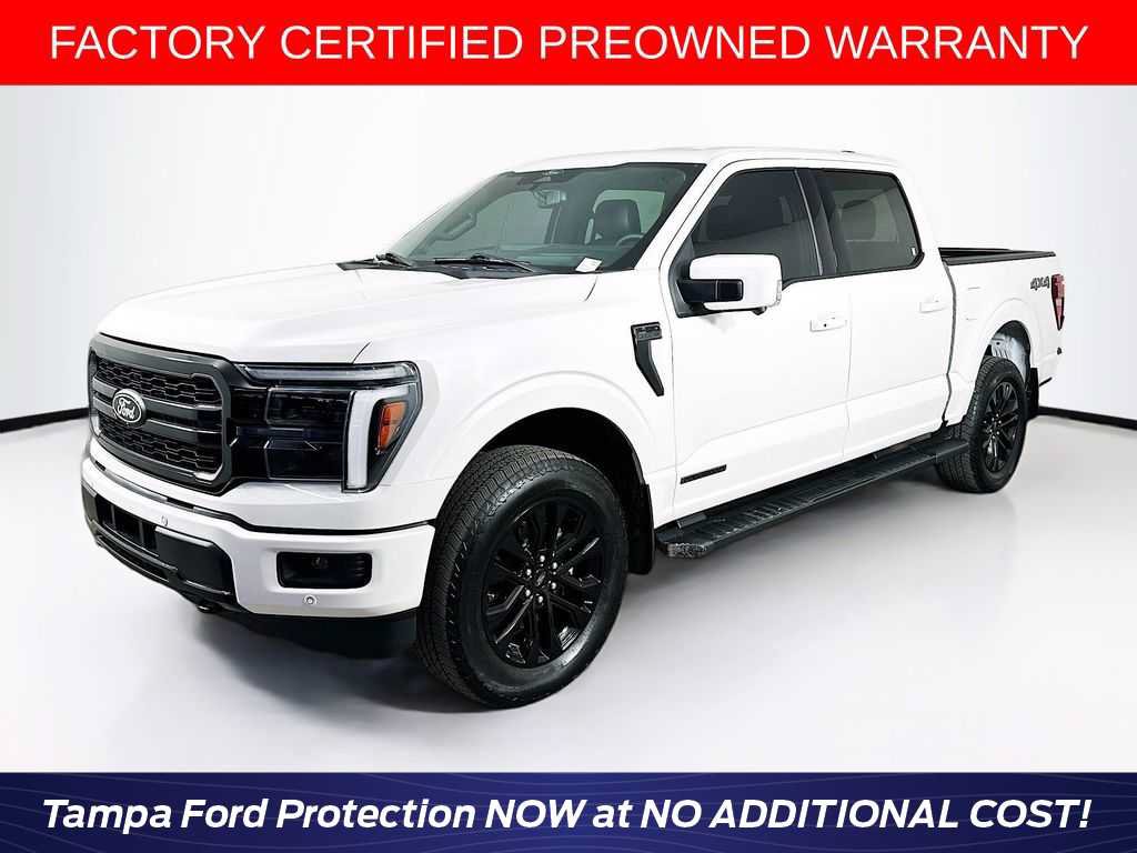 Certified 2025 Ford F150 Lariat w/ Equipment Group 502A High