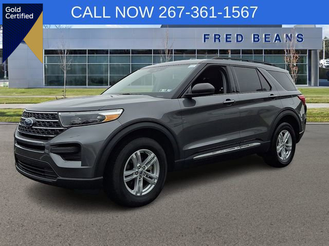 Certified 2022 Ford Explorer XLT w/ Class IV Trailer Tow Package