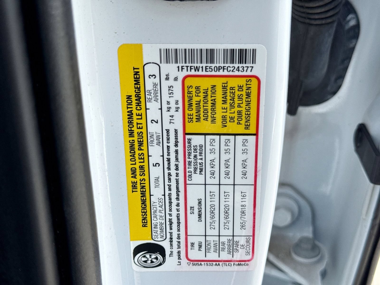 Certified 2023 Ford F150 Lariat w/ Equipment Group 502A High AWD/4WD image 45