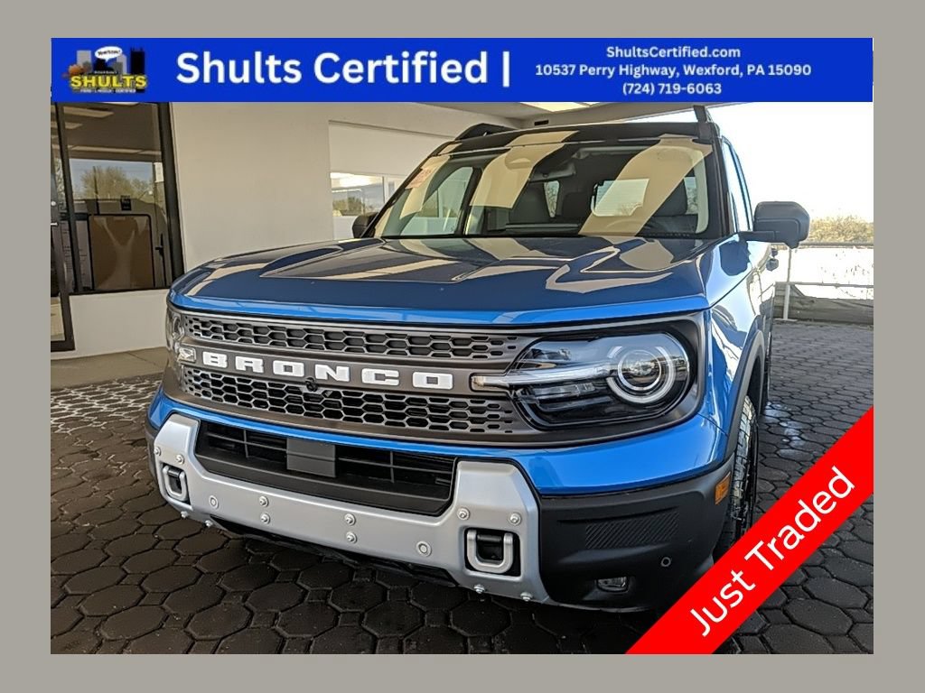 Certified 2025 Ford Bronco Sport Badlands w/ Badlands Tech Package AWD/4WD image 1