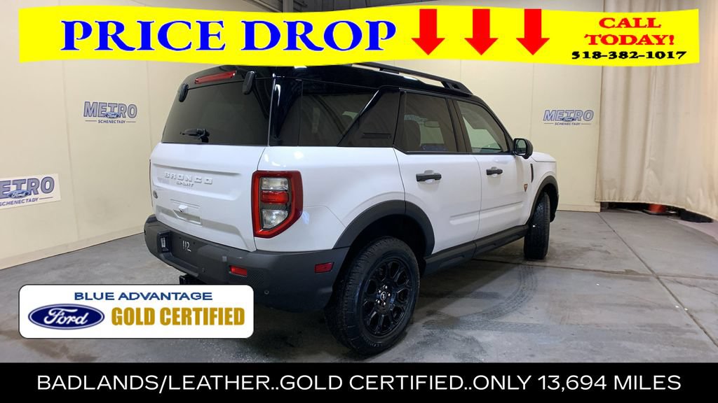 Certified 2025 Ford Bronco Sport Badlands w/ Badlands Tech Package AWD/4WD image 3