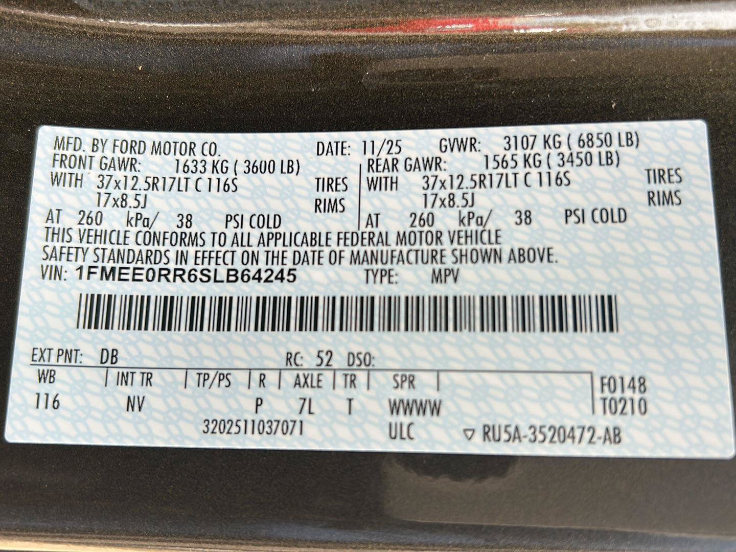 Certified 2025 Ford Bronco Raptor AWD/4WD image 37