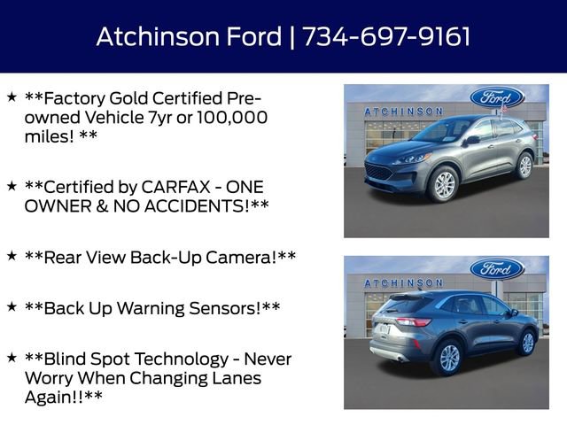 Certified 2022 Ford Escape SE w/ Convenience Package image 4