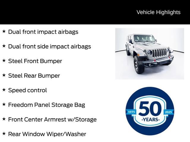 Used 2022 Jeep Wrangler Unlimited Rubicon w/ Steel Bumper Group image 31