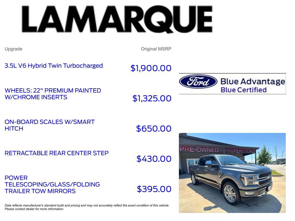 Certified 2024 Ford F150 King Ranch AWD/4WD image 10