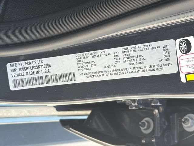 Used 2025 RAM 1500 Rebel w/ Rebel Level 2 Equipment Group AWD/4WD image 35