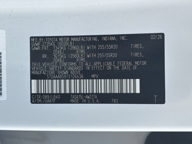 Used 2026 Toyota Grand Highlander AWD image 36