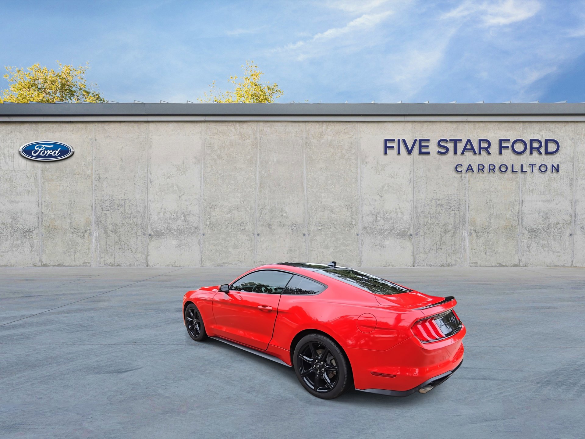 Certified 2020 Ford Mustang Premium w/ Black Accent Package RWD image 3