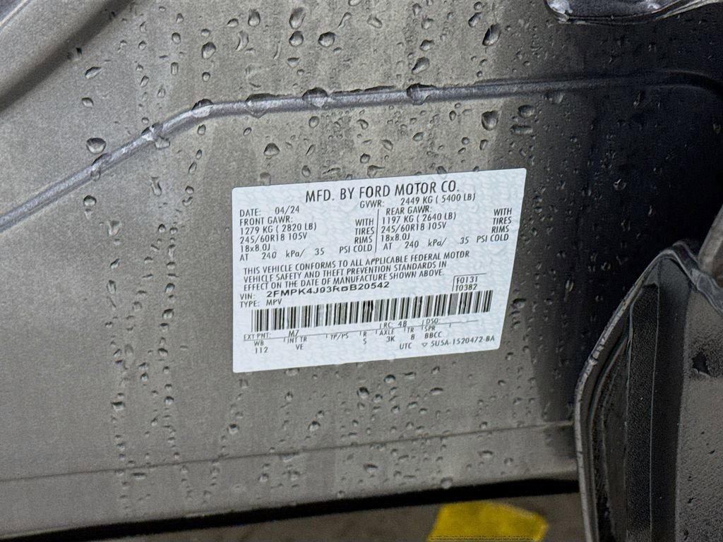 Certified 2024 Ford Edge SEL w/ Convenience Package image 32