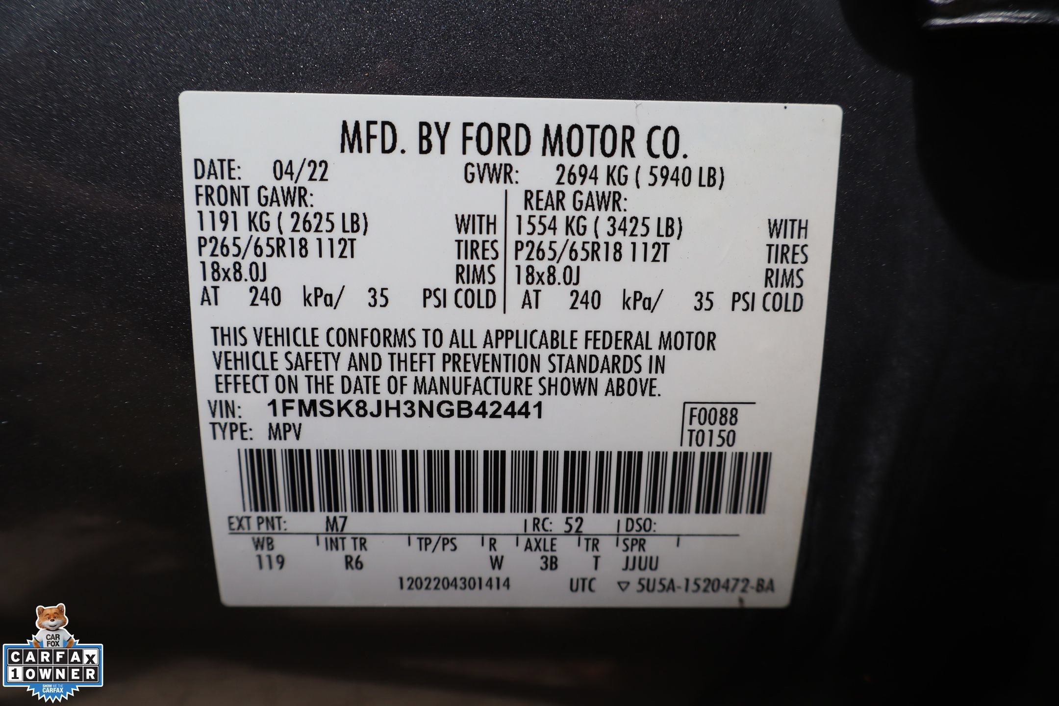 Certified 2022 Ford Explorer Timberline AWD/4WD image 33