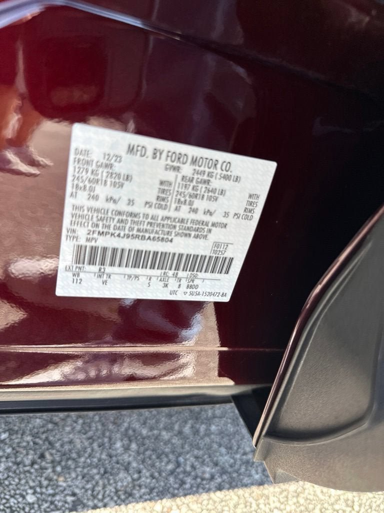 Certified 2024 Ford Edge SEL w/ Convenience Package AWD/4WD image 16