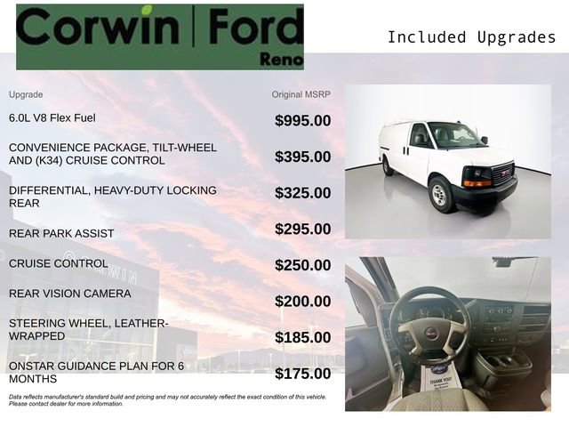 Used 2017 GMC Savana 2500 RWD image 3