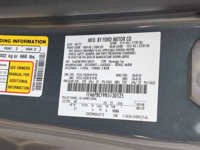 Certified 2022 Ford Mustang GT RWD image 31