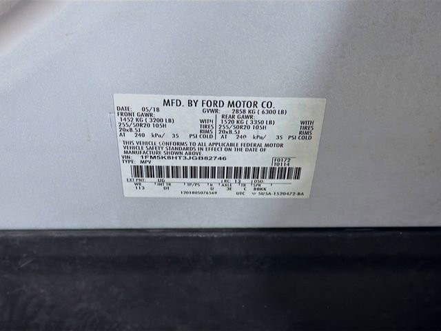 Certified 2018 Ford Explorer Platinum AWD/4WD image 39