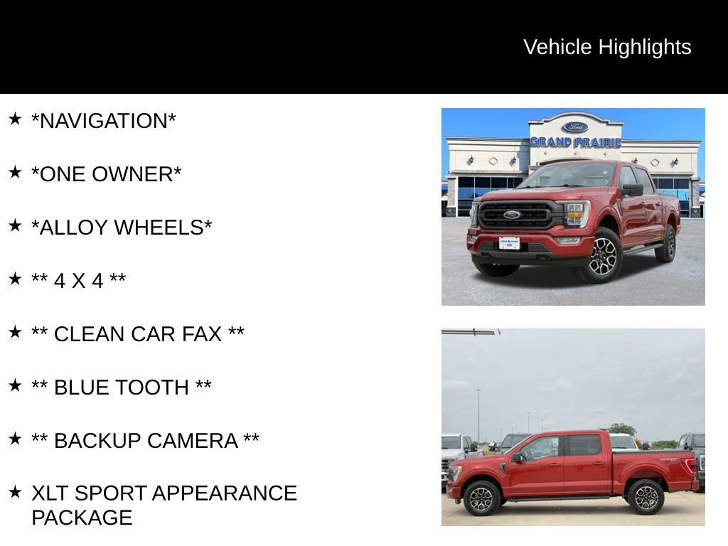 Certified 2023 Ford F150 XLT w/ Equipment Group 302A High image 7