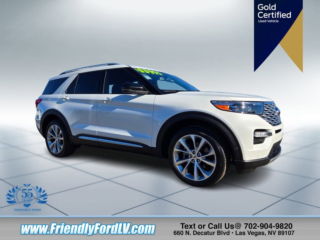 Certified 2021 Ford Explorer Platinum w/ Equipment Group 601A image 5
