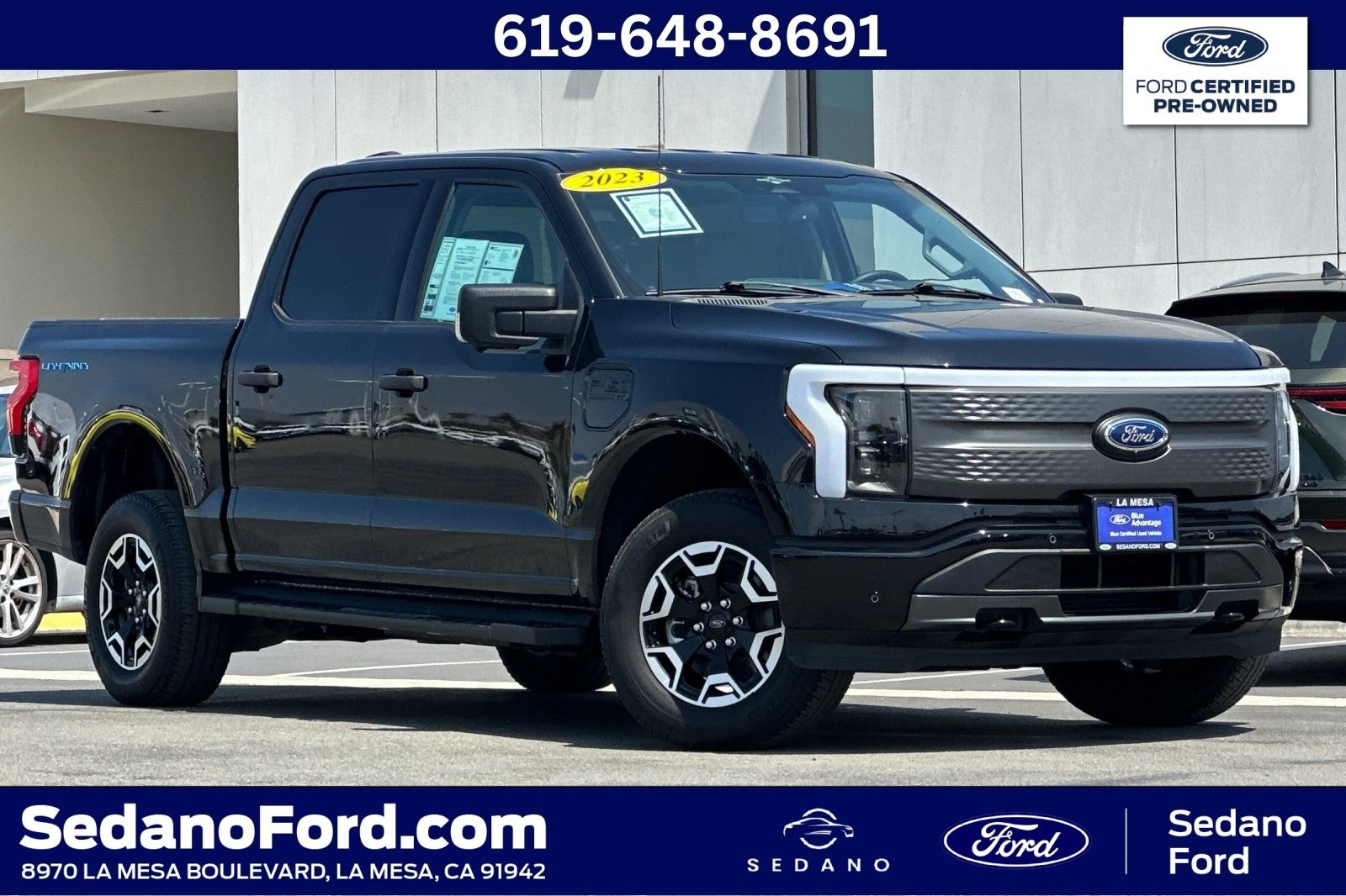 Certified 2023 Ford F150 Lightning XLT w/ Tow Technology Package
