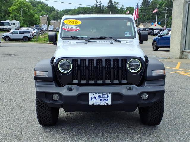 Used 2020 Jeep Wrangler Unlimited Sport AWD/4WD image 2