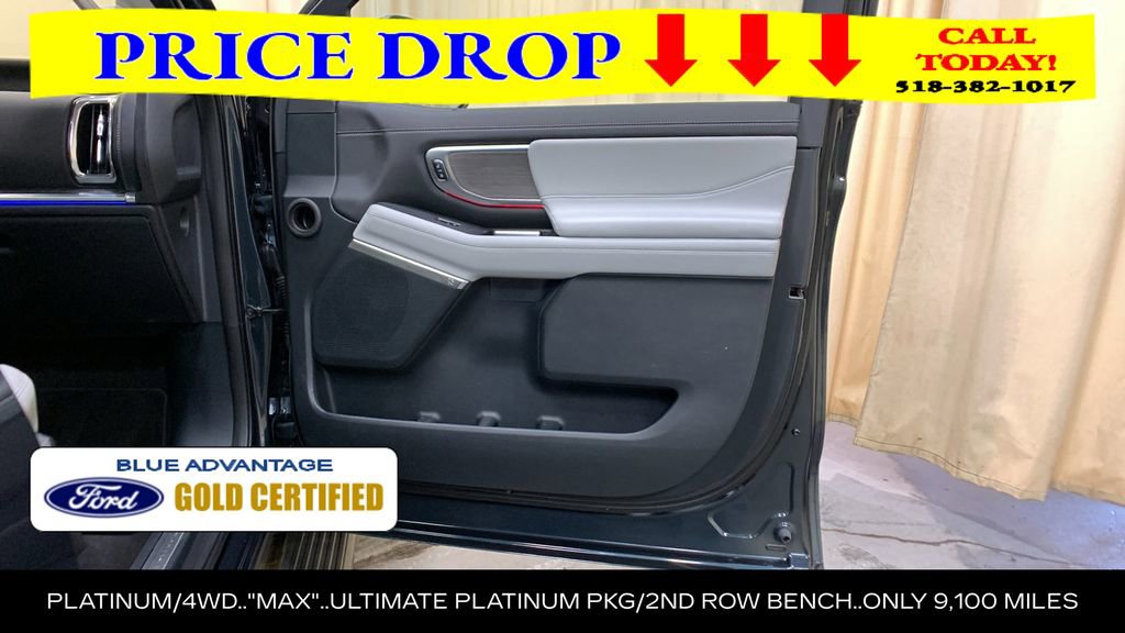 Certified 2025 Ford Expedition Max Platinum w/ Platinum Ultimate Package AWD/4WD image 11