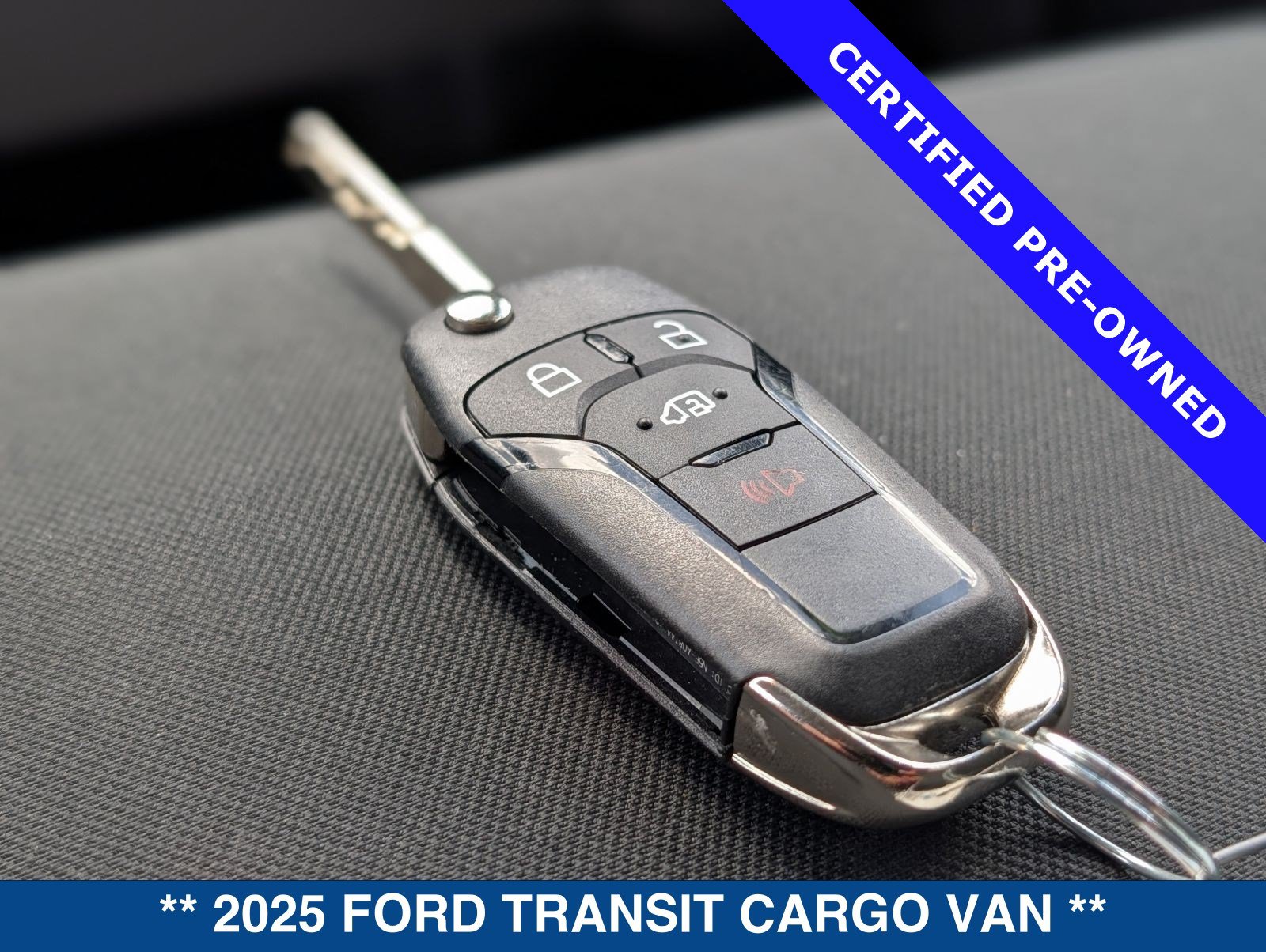 Certified 2025 Ford Transit 250 Low Roof w/ Exterior Upgrade Package RWD image 35