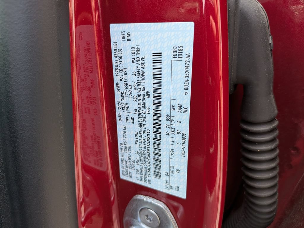 Certified 2025 Ford Escape Active w/ Tech Pack #1 FWD image 38