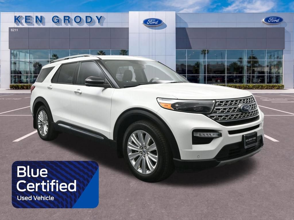 Certified 2020 Ford Explorer Limited w/ Hybrid Equipment Group 310A RWD image 1