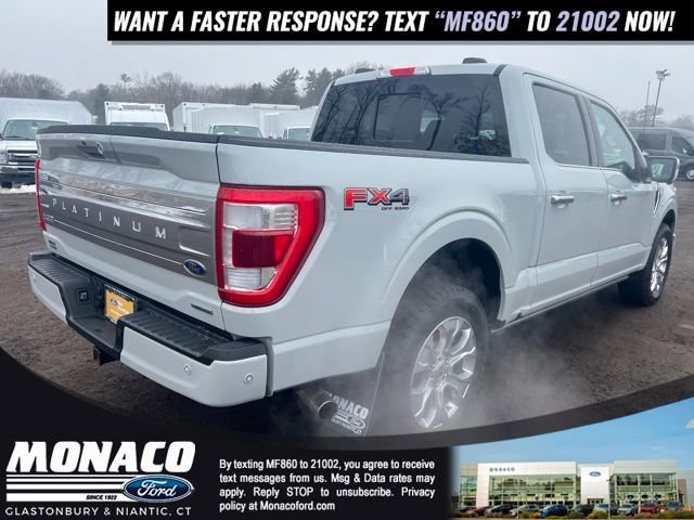 Certified 2023 Ford F150 Platinum w/ Equipment Group 701A High image 5