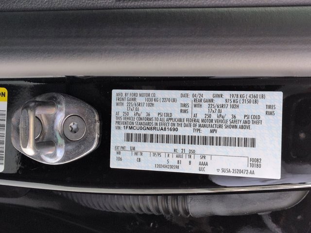 Certified 2024 Ford Escape Active w/ Tech Pack #1 FWD image 36