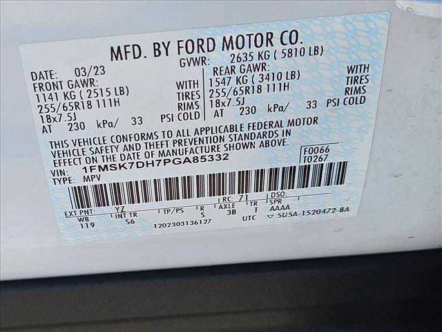 Certified 2023 Ford Explorer XLT w/ Equipment Group 202A RWD image 24