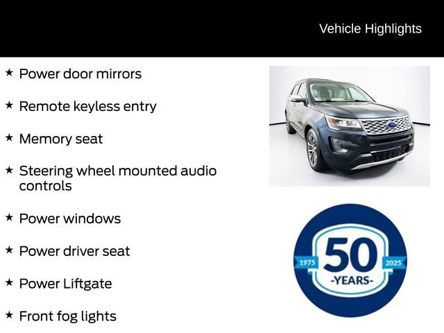 Certified 2017 Ford Explorer Platinum image 11