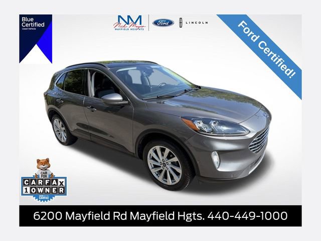 Certified 2021 Ford Escape Titanium w/ Titanium Elite Package AWD/4WD image 1