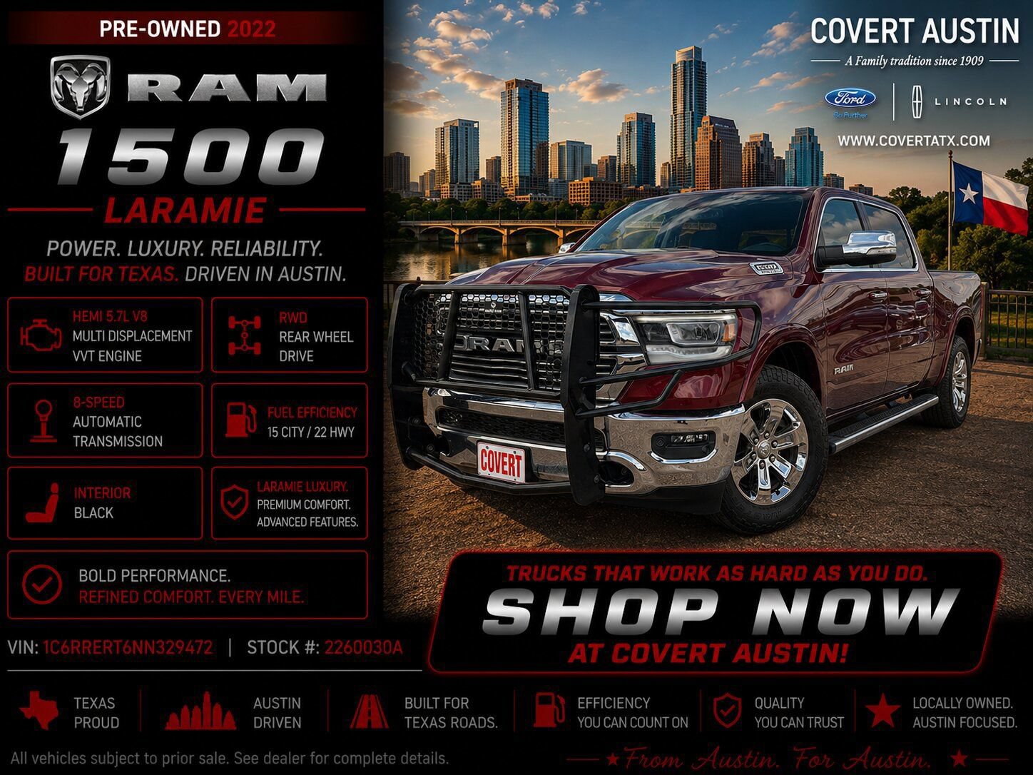 Used 2022 RAM 1500 Laramie