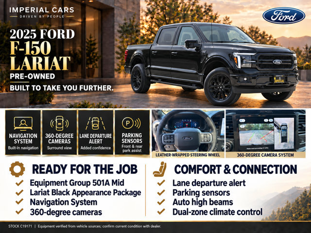 Certified 2025 Ford F150 Lariat AWD/4WD image 6