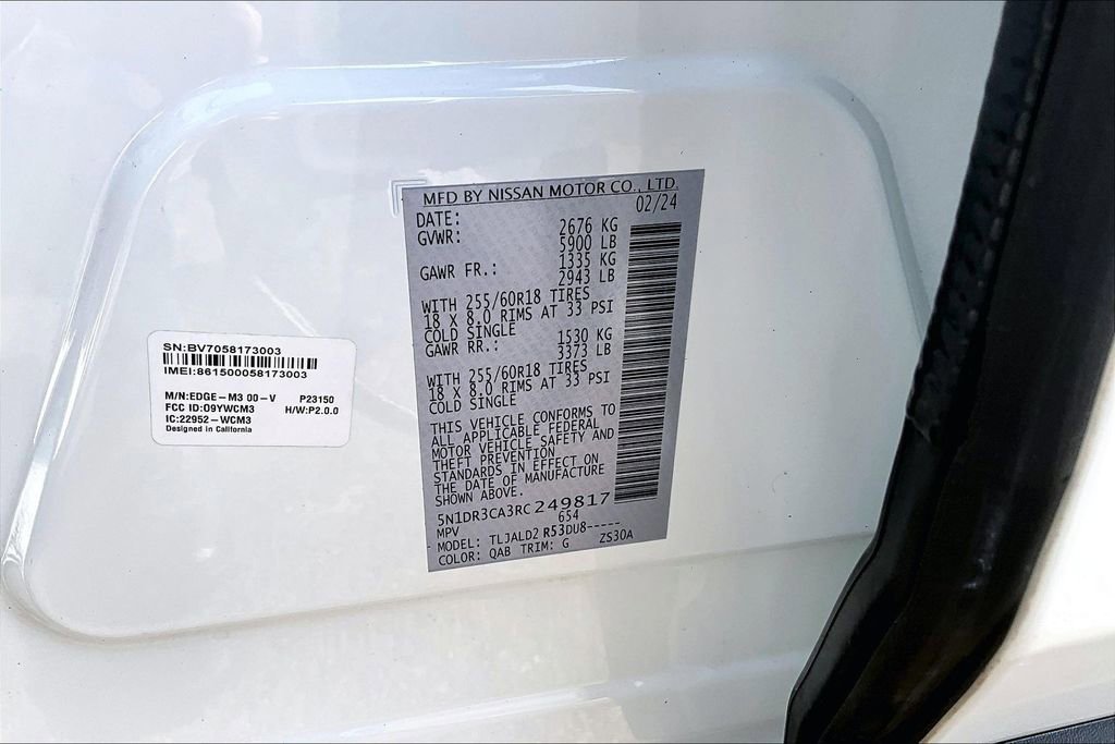 Used 2024 Nissan Pathfinder SL FWD image 36