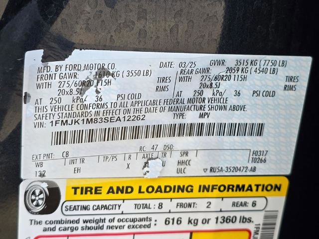 Certified 2025 Ford Expedition Max Platinum image 34