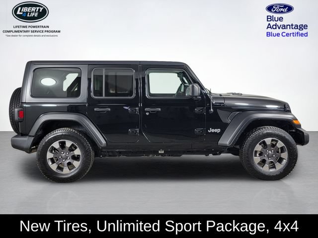 Used 2021 Jeep Wrangler Unlimited Sport AWD/4WD image 2