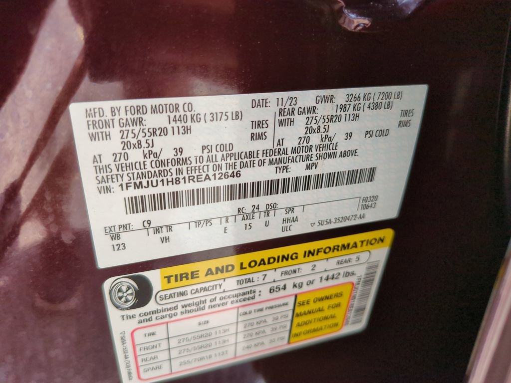 Certified 2024 Ford Expedition XLT RWD image 38