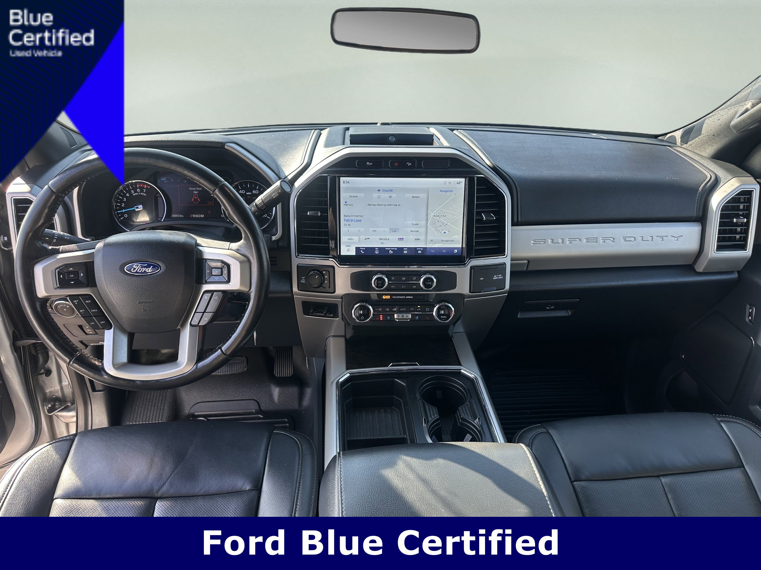 Certified 2022 Ford F350 Lariat w/ Black Appearance Package AWD/4WD image 11