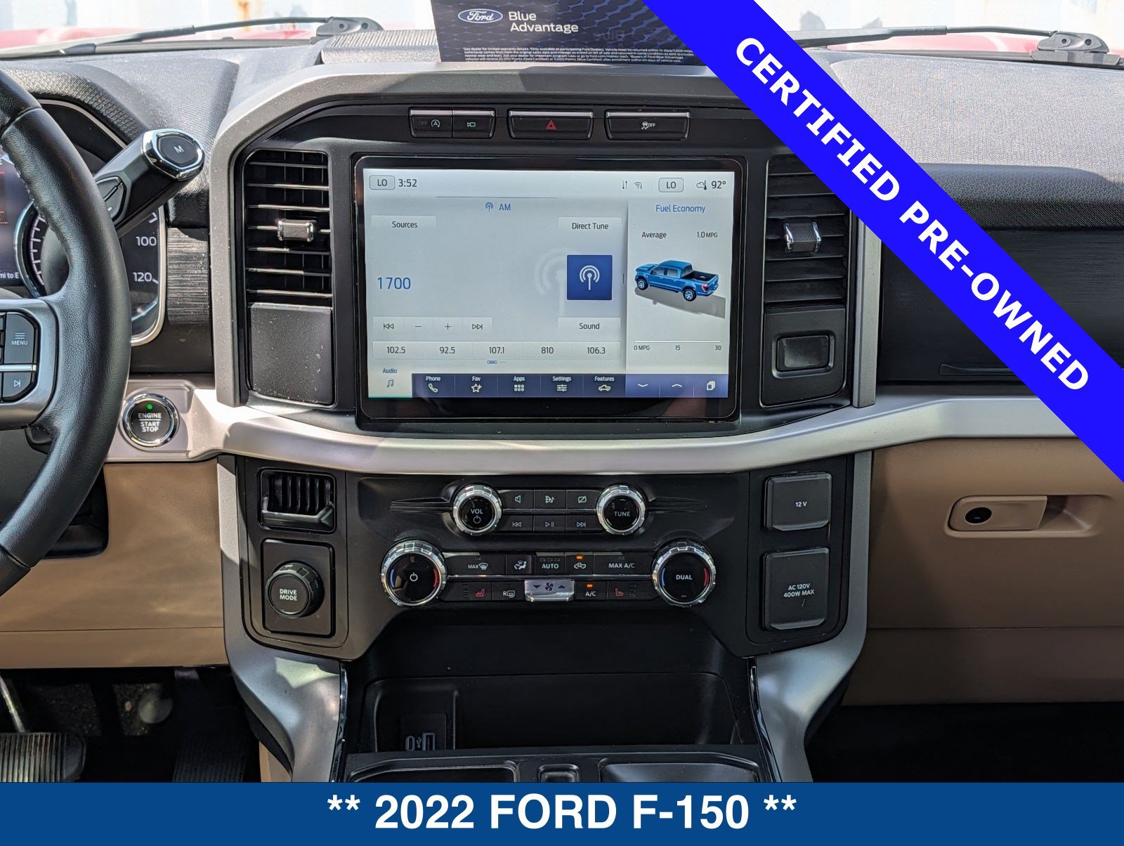 Certified 2022 Ford F150 XLT w/ Equipment Group 302A High RWD image 19