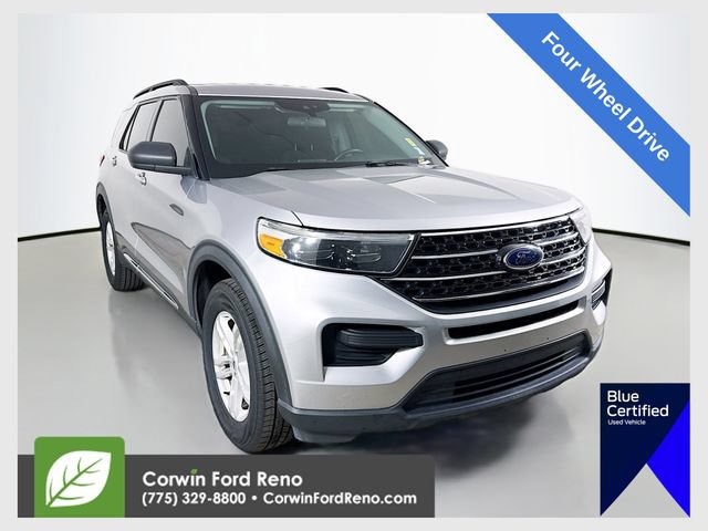 Certified 2021 Ford Explorer XLT w/ Class III Trailer Tow Package AWD/4WD image 1