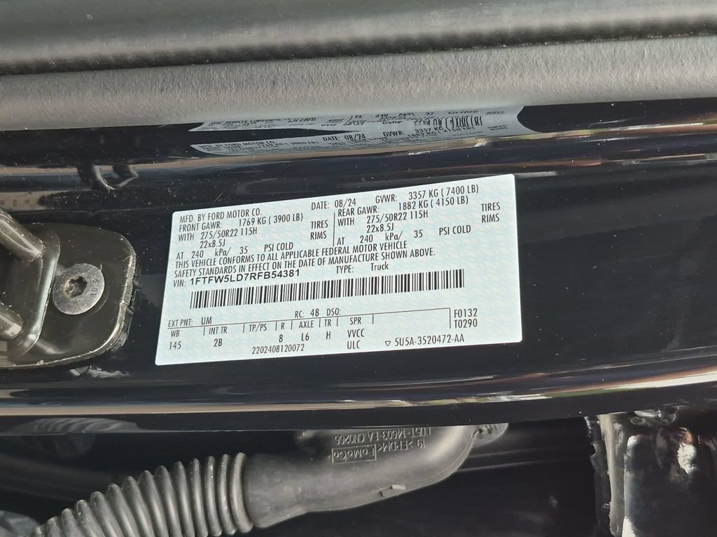 Certified 2024 Ford F150 Lariat w/ Equipment Group 502A High AWD/4WD image 41