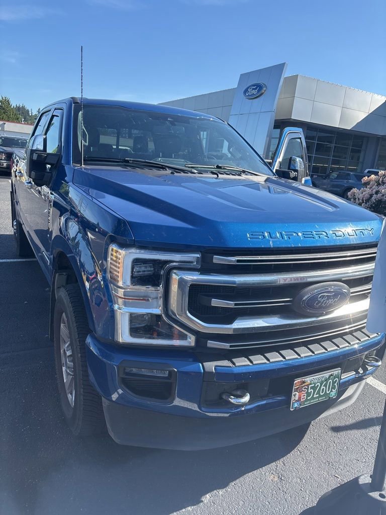 Certified 2022 Ford F350 Platinum AWD/4WD image 1